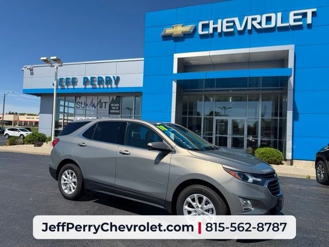 2018 Chevrolet Equinox LT in Pepperdust Metallic — front three-quarter view
